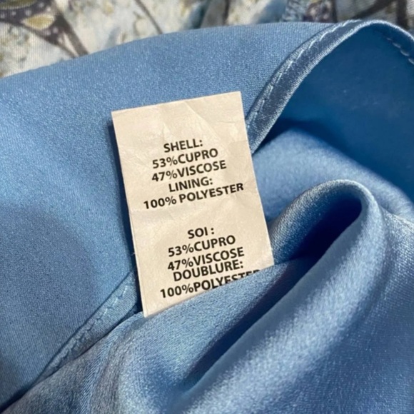 RAMY BROOK Tatum Leaf Floral Print Long Sleeve Pleated Ruffle Mini Dress Medium - Picture 8 of 11